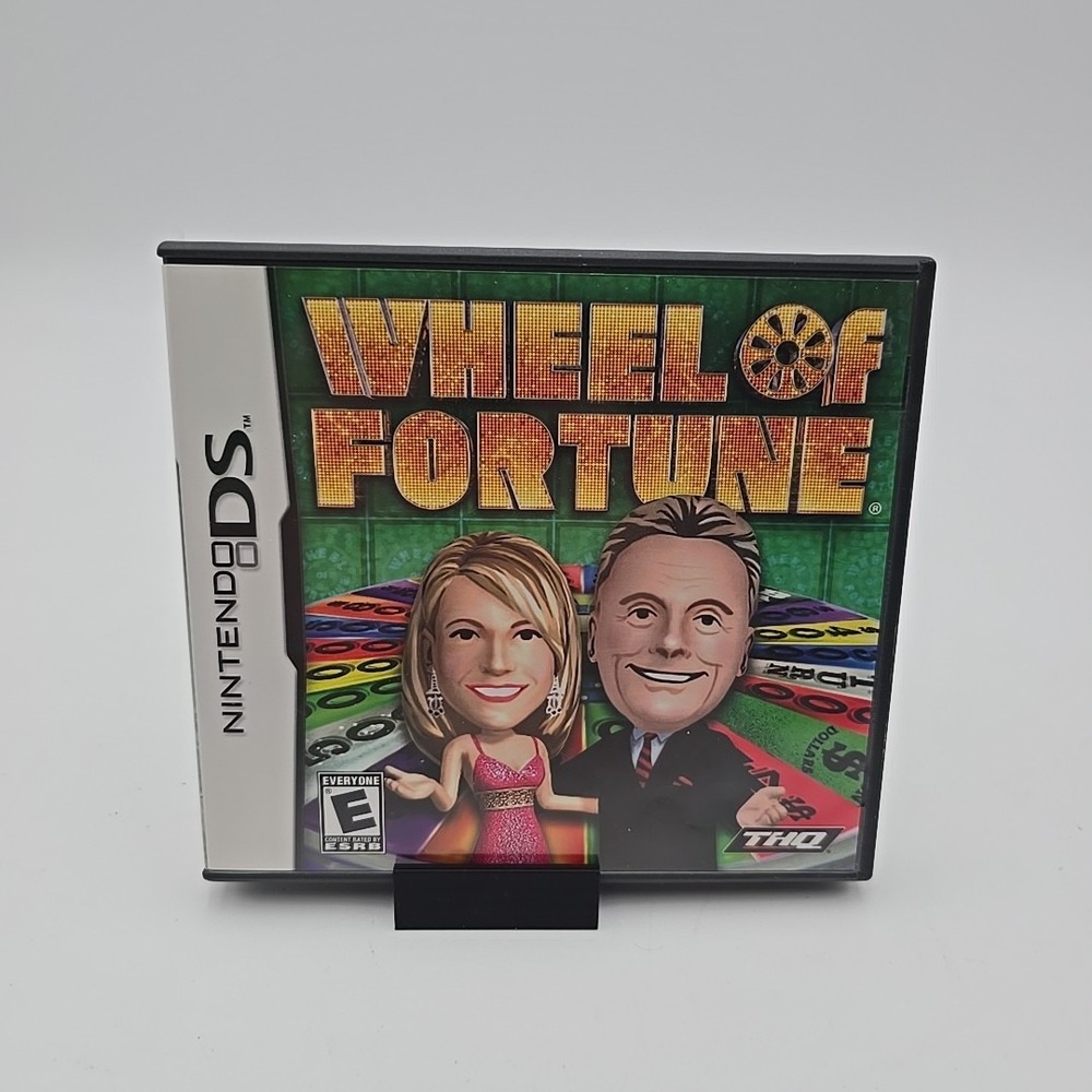 Wheel of Fortune Nintendo DS 2010 Complete Family Game Show‎ Trivia Word Puzzle